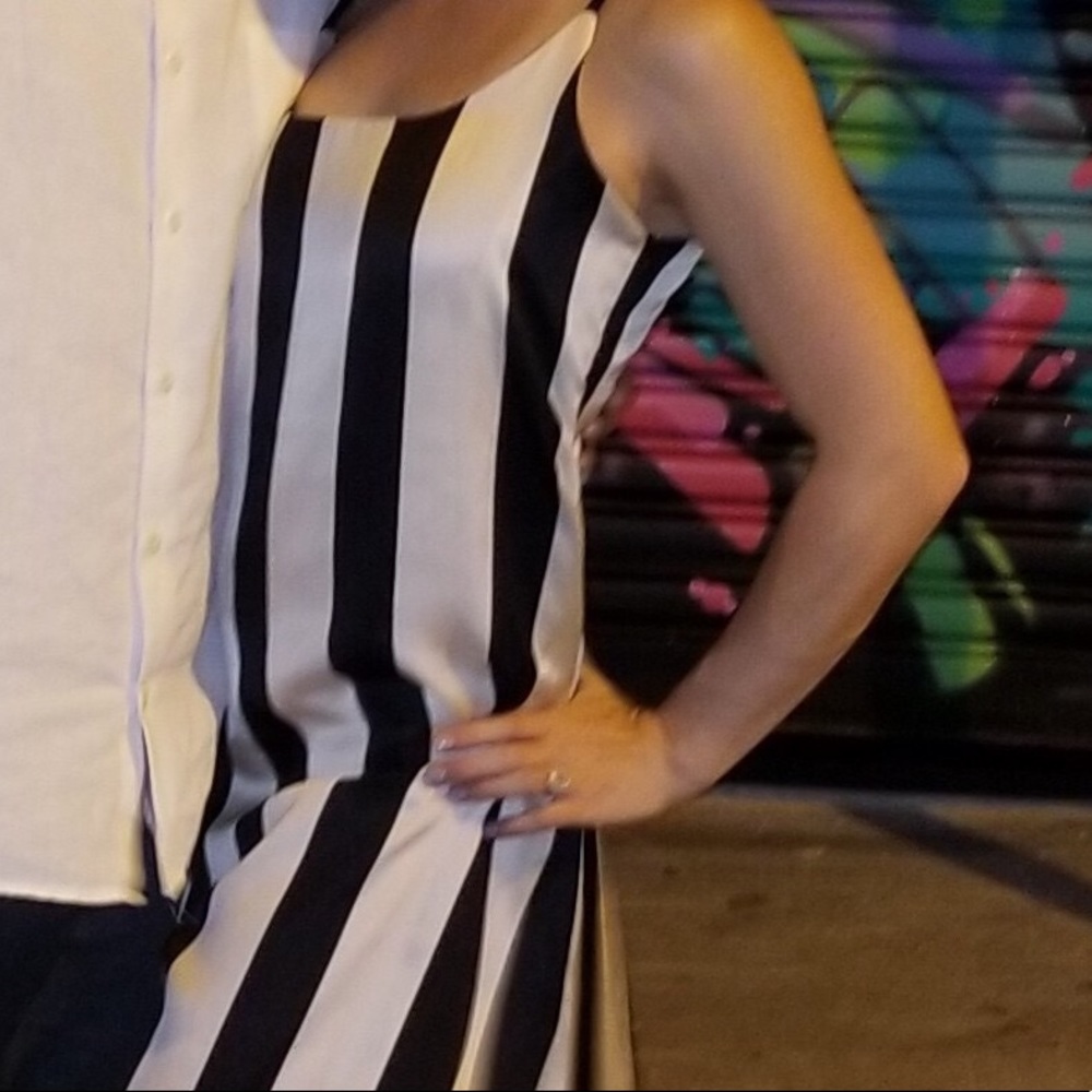 Maxi dress with sheen